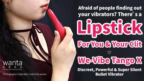 唔顯眼、激震&超靜子彈型震動棒 We-Vibe Tango X