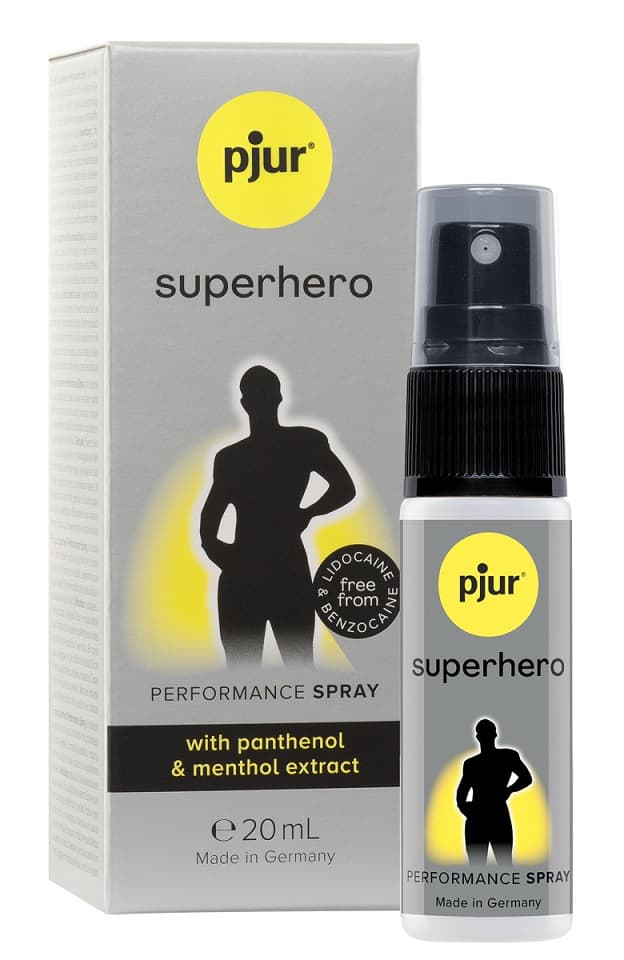 Pjur - Superhero 超級英雄活力提升延時噴霧 - 20ml
