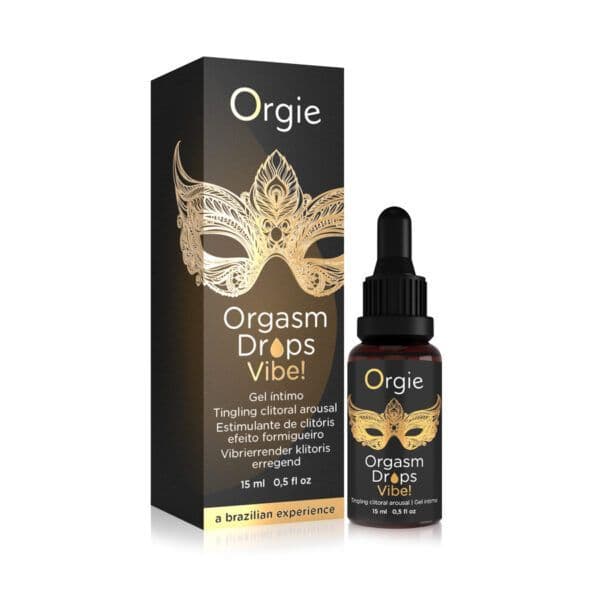 Orgie - Orgasm Drops 可食用冰火麻刺高潮滴劑 - 15ml