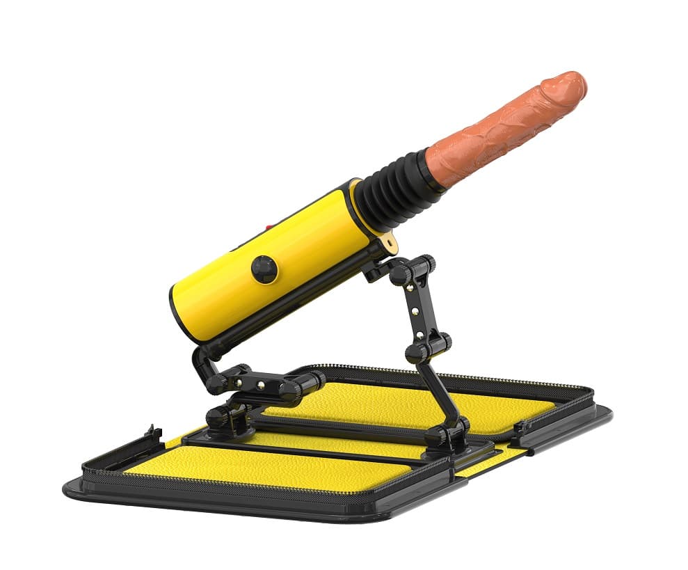 Z-Sex - 性愛機器 X5 可連接應用程式 - 黃色