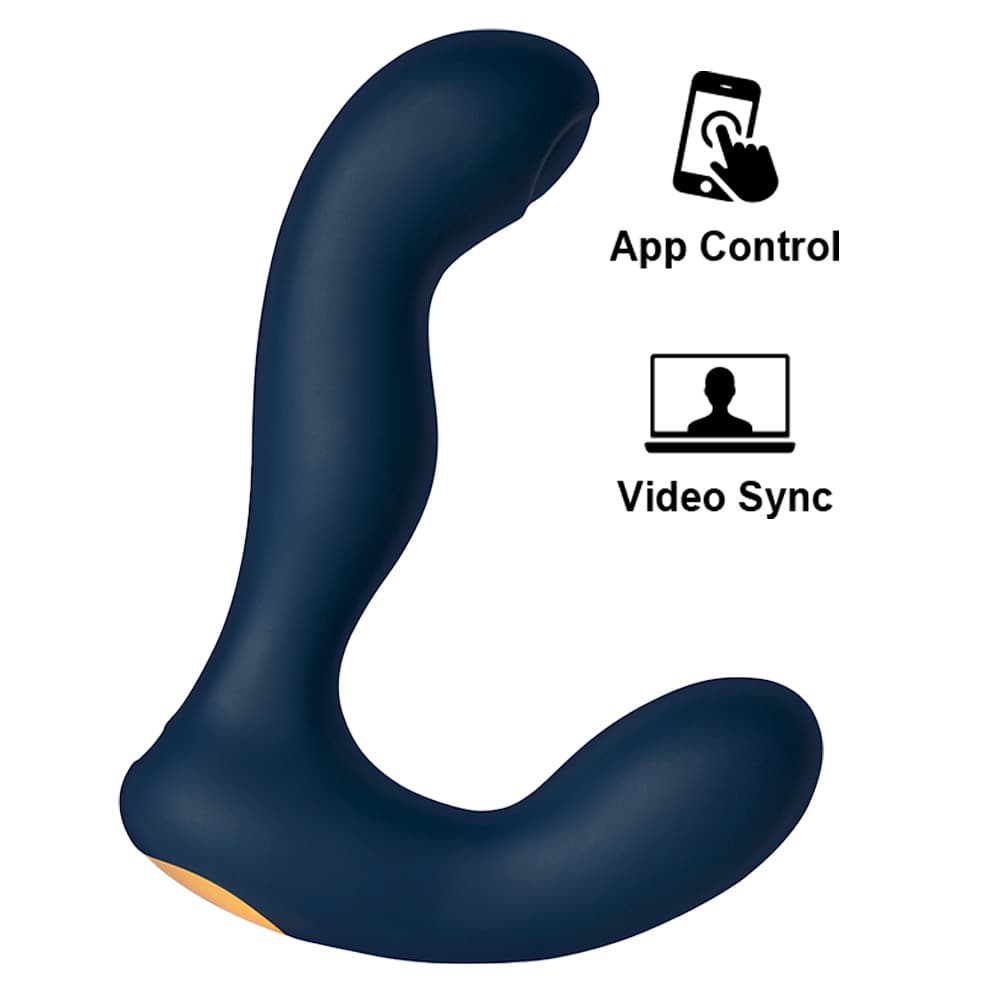 SVAKOM - Iker Neo 前列腺&會陰震動式智能後庭按摩器 - 深藍色