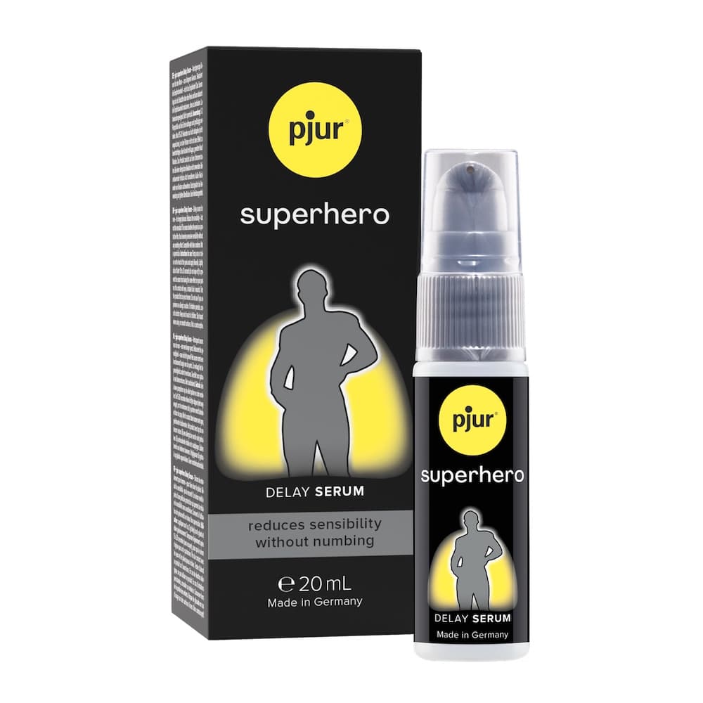 Pjur - Superhero 超級英雄活力提升延時凝膠 - 20ml