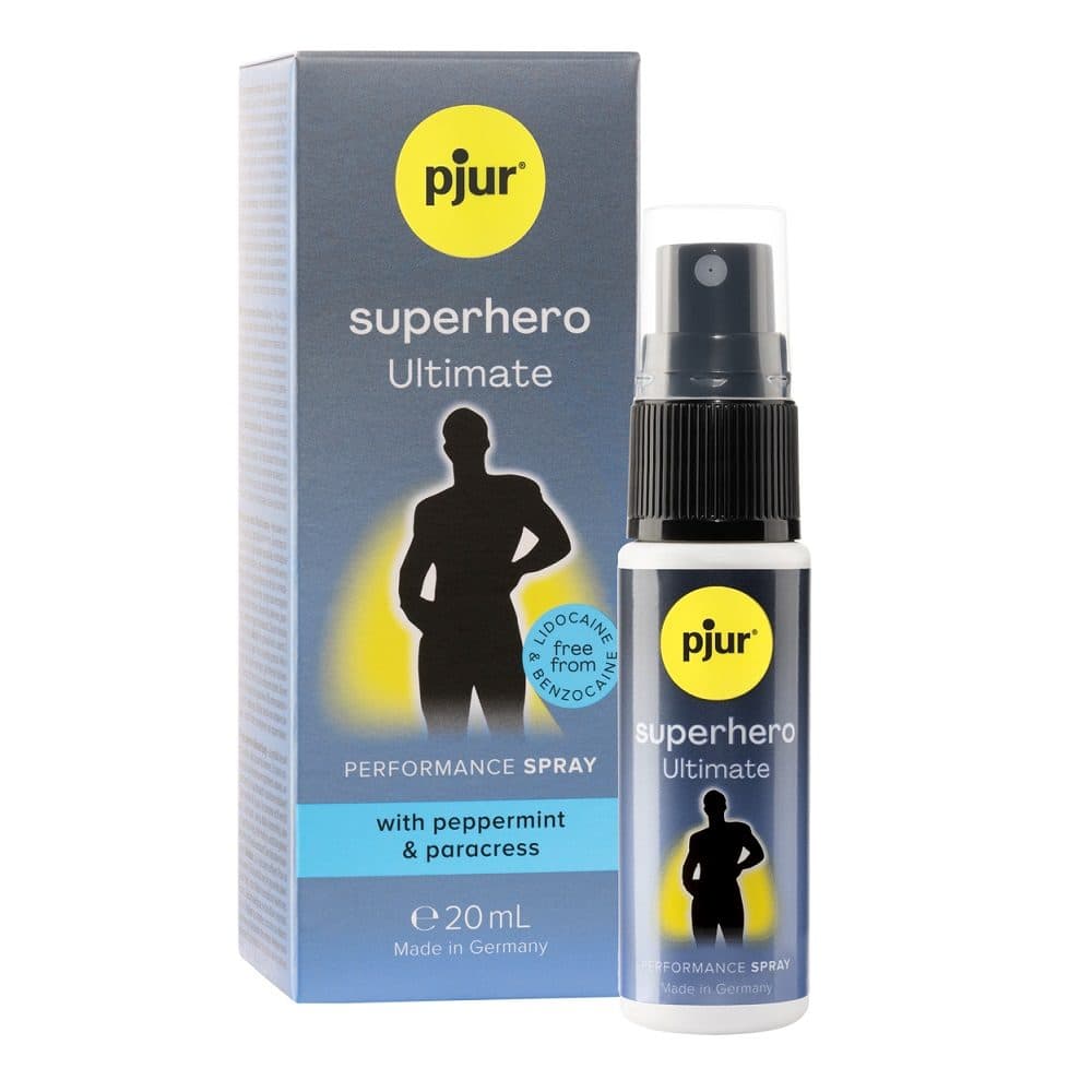 Pjur - Superhero Ultimate 超級英雄活力提升極致級延時噴霧 - 20ml
