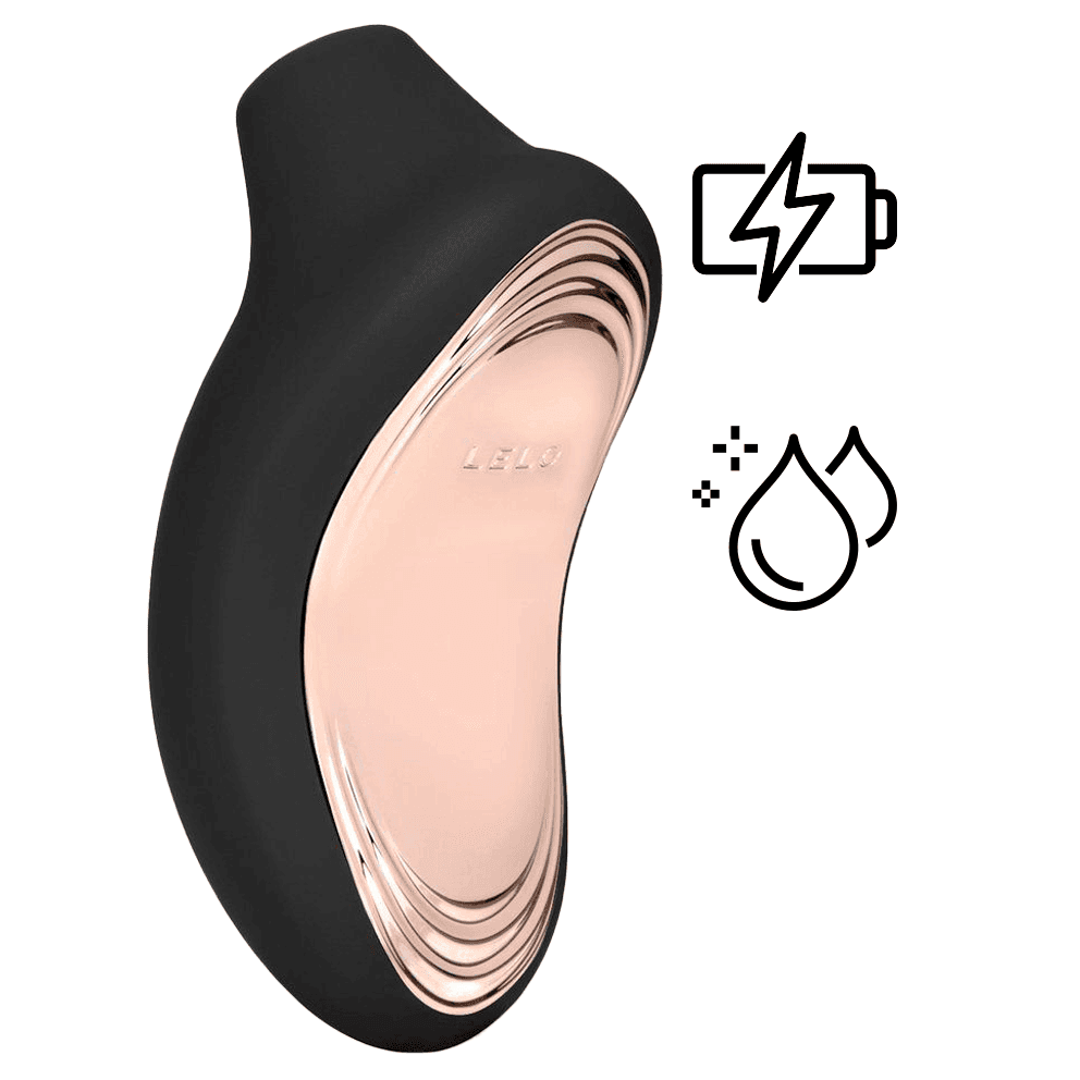 Lelo - Sona 聲波脈動陰蒂按摩器第二代 - 黑色