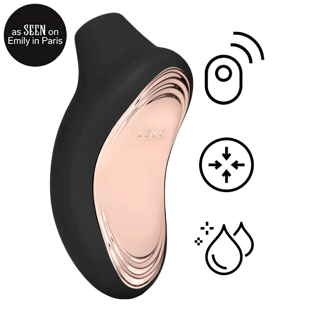 Lelo - Sona Cruise 聲波脈動陰蒂按摩器第二代 - 黑色