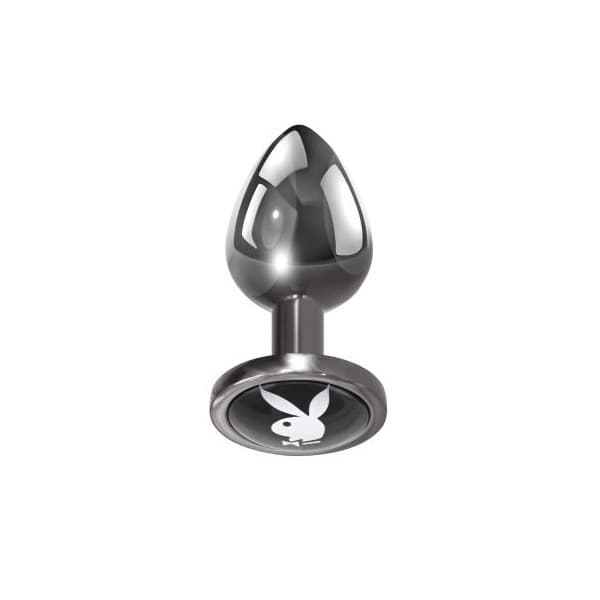 Playboy - Tux 後庭肛塞 細碼 - 黑色