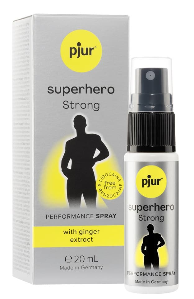 Pjur - Superhero 超級英雄活力提升加強版延時噴霧 - 20ml