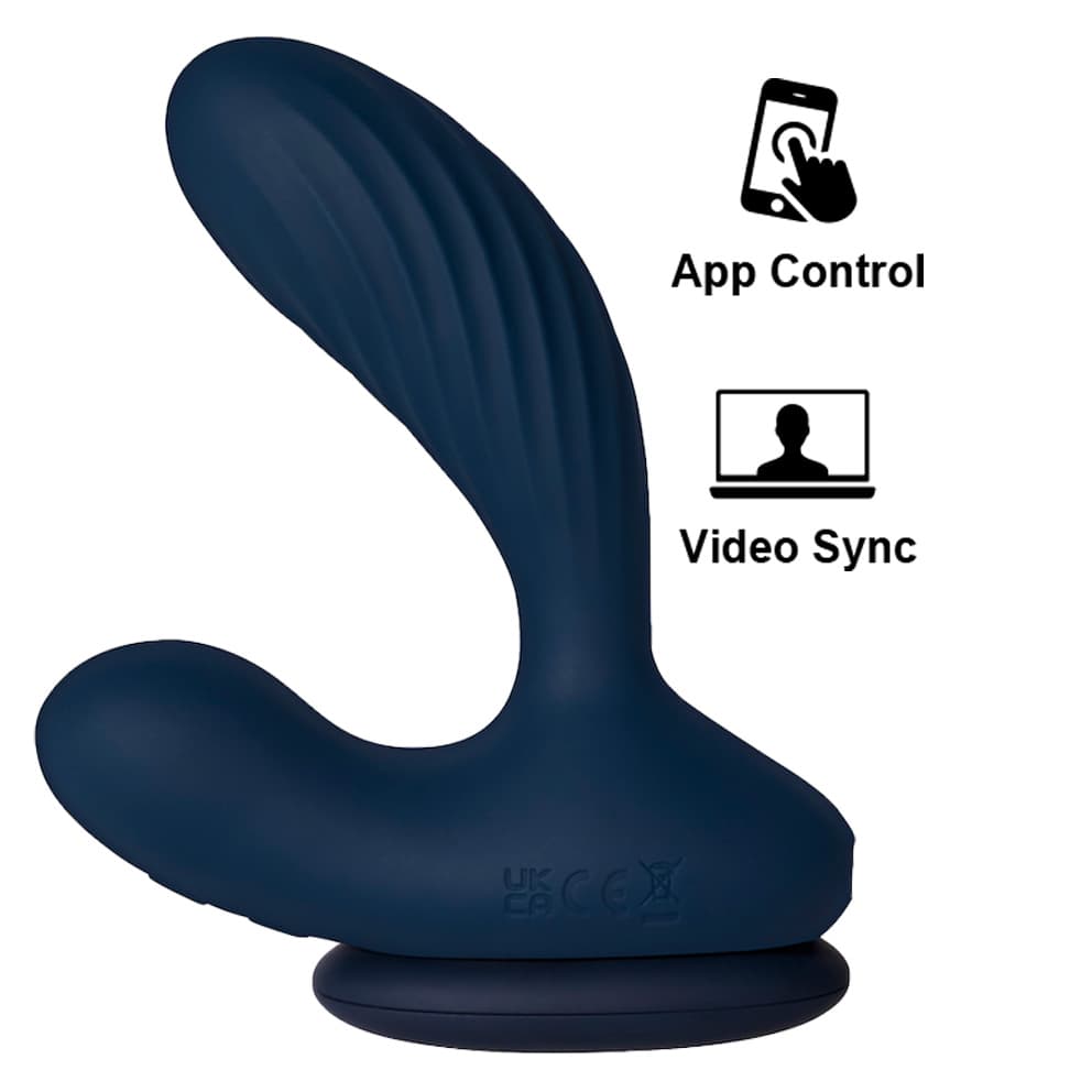 SVAKOM - Vick Neo 2 可加熱前列腺智能震動器 - 深藍色