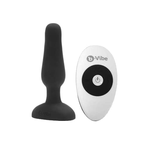 B-Vibe 初學者震動後庭塞 - 黑色