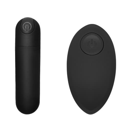 Toynary MS04 小型遙控充電震蛋 - 黑色