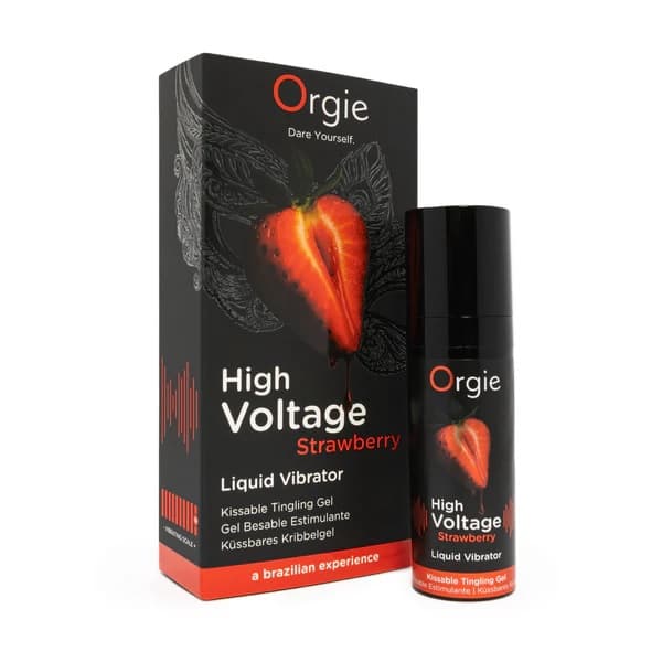 Orgie - Sexy Vibe  可食用草莓味 高壓電感 刺激凝膠 - 15毫升