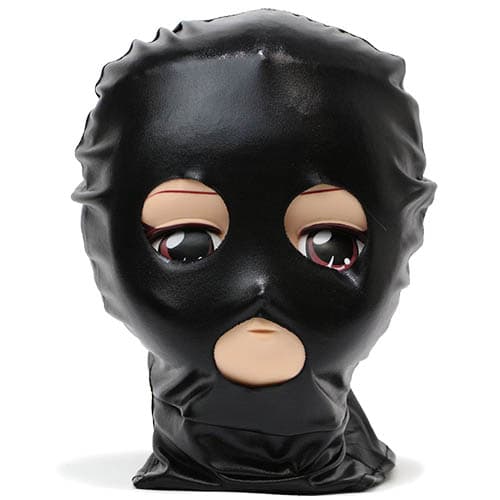 Toynary 黑皮三孔頭罩