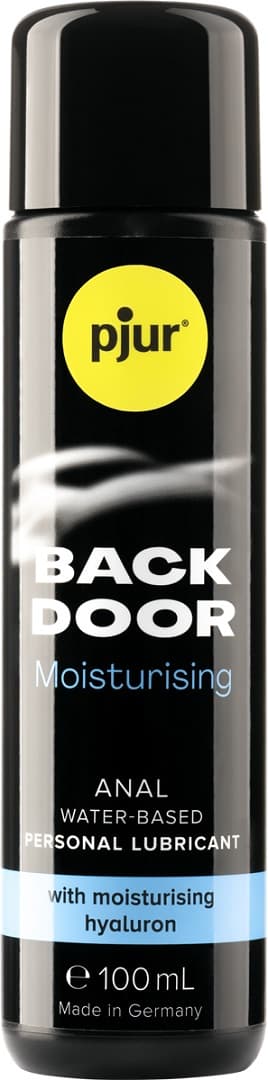 Pjur - Back Door Moisturising 後庭專用玻尿酸長效保濕水性潤滑液 - 100ml (激情肛交適用)
