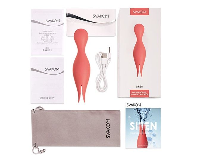 Svakom Siren Intense G-spot & Clitoris Vibrator - View 11