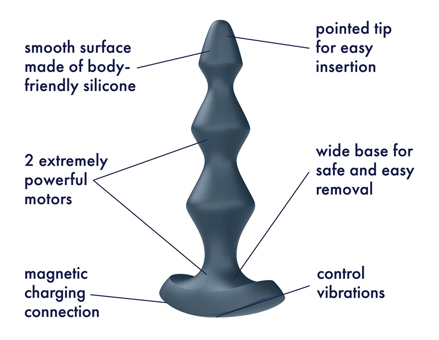 Satisfyer Lolli Plug 1 Vibrator - View 4