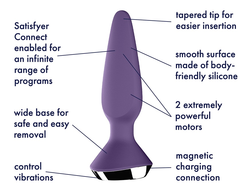 Satisfyer - Plug-ilicious 1 Vibrator - View 5