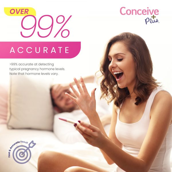 Conceive Plus Pregnancy Test 2's Pack - View 5