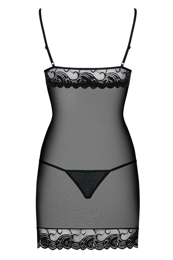 Obsessive Wonderia Chemise & Thong - View 8
