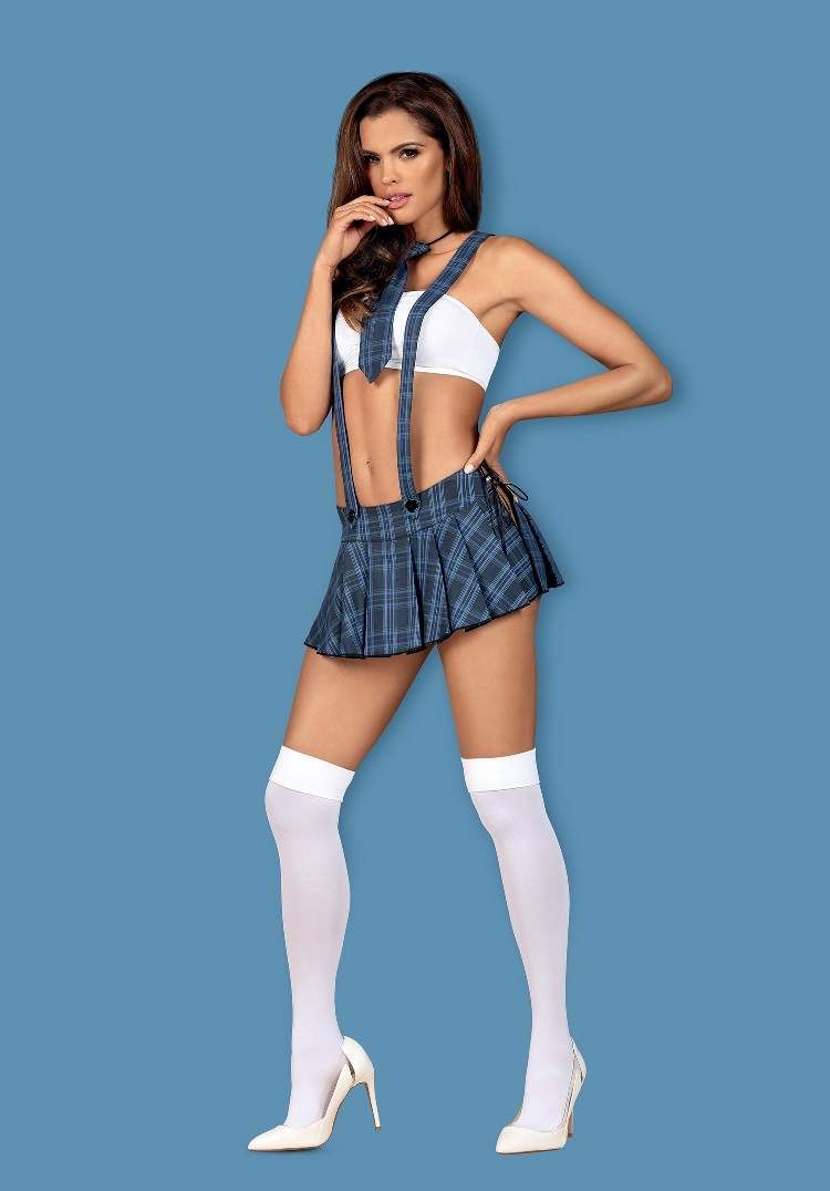 Obsessive Studygirl Costume - View 3