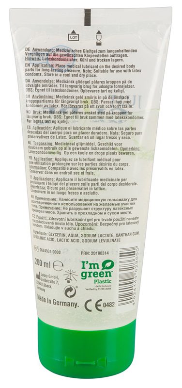 Just Glide Bio Waterbased Medical Lube - View 5