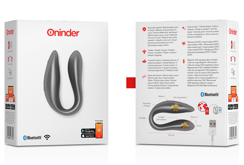 Oninder - 手機程式遙控雙頭震動器 - View 6