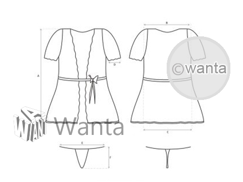 Obsessive Miamor robe - View 14