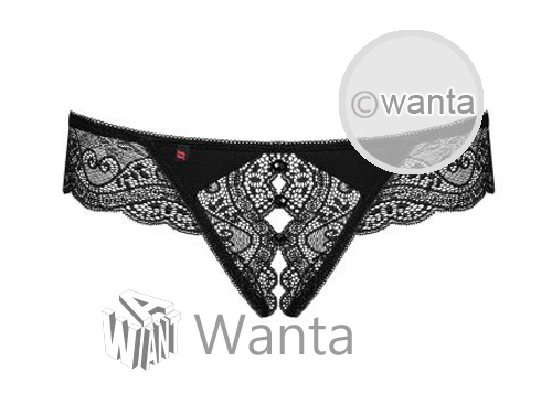 Obsessive Miamor crotchless thong - View 8