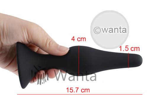 Toynary AP04 Drop-shaped Anal Plug - 4cm Diameter - View 5