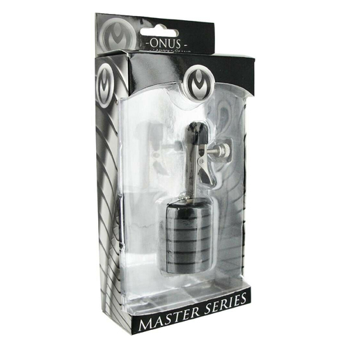 XRbrands Master Series - Onus Nipple Clip WMagnet Weights - ST187 - View 2