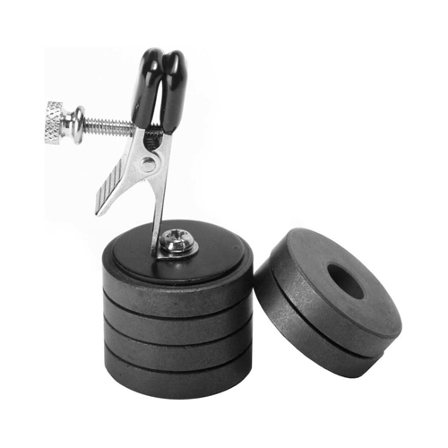 XRbrands Master Series - Onus Nipple Clip WMagnet Weights - ST187 - View 4