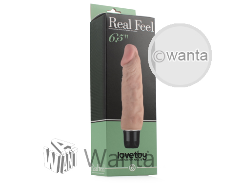 Lovetoy Real Feel 6.5” Vibe Dildo - View 2