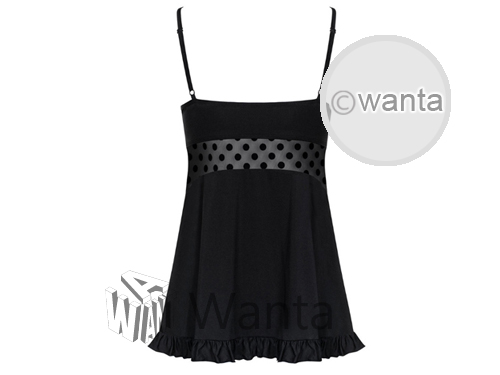 Obsessive Dotina Babydoll & Thong - View 7