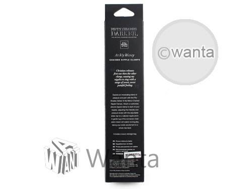 Fifty Shades Darker - At My Mercy Chained Nipple Clamps - View 3