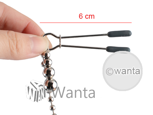 Fifty Shades Darker - At My Mercy Chained Nipple Clamps - View 6
