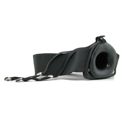 Fetish Fantasy Limited Edition Hollow Strap On - Black - View 2