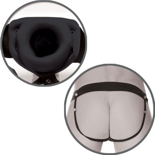 Fetish Fantasy Limited Edition Hollow Strap On - Black - View 3