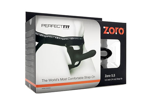 Perfect Fit - Zoro 5.5 inches - Black - View 2