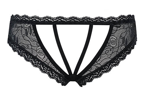 Obsessive 818-PAN-1 Panties - Black - S/M - View 9