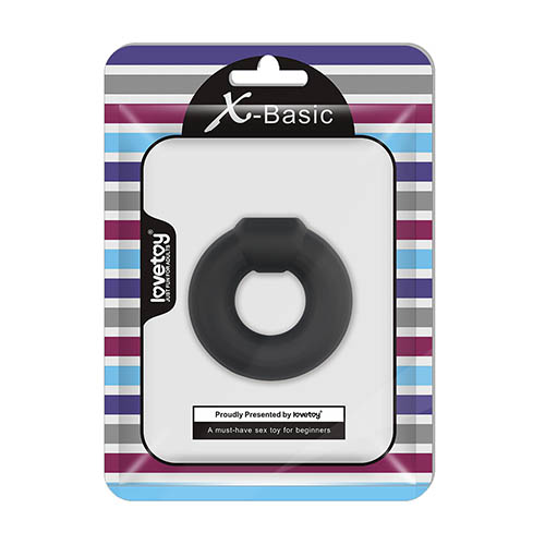 Lovetoy Ultra Soft Platinum-Cure Silicone Cock Ring - 01
