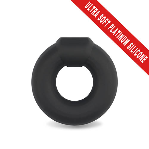 Lovetoy Ultra Soft Platinum-Cure Silicone Cock Ring - 01 - View 2