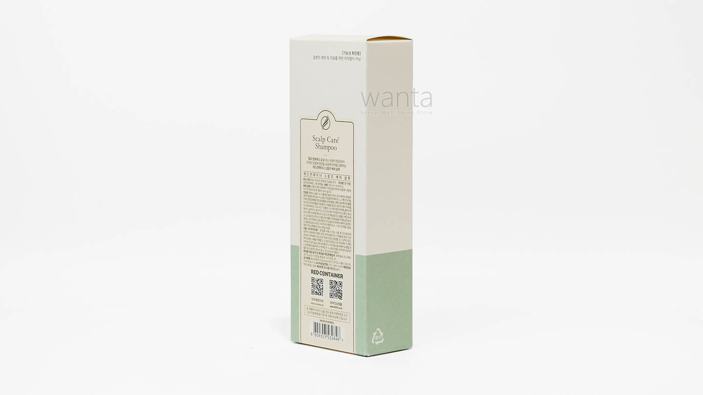 Red Container Scalp Care Shampoo - For Hair Loss - View 3