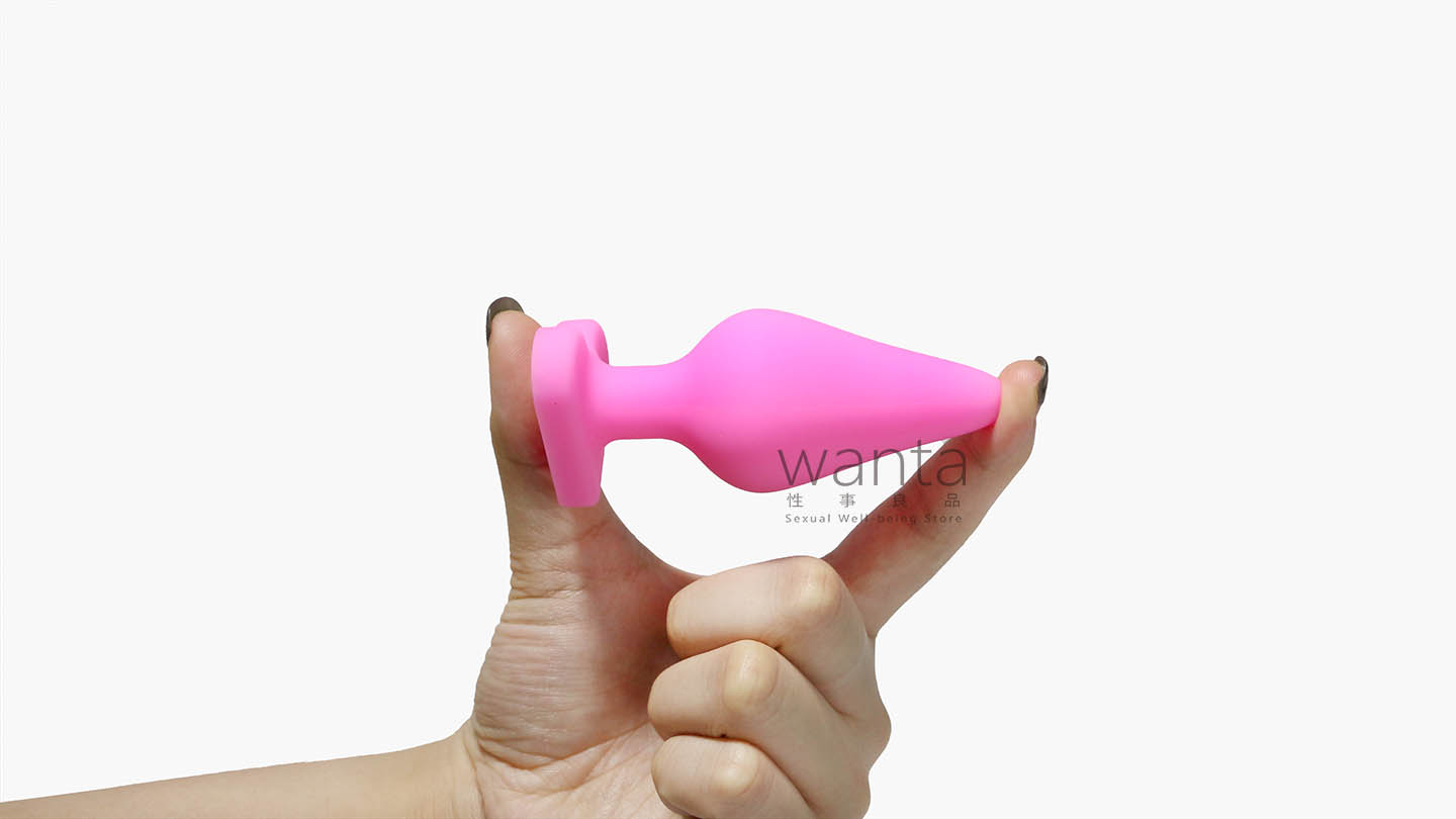 Blush Play with Me Naughty Candy Heart Be Mine Plug - Pink - View 4