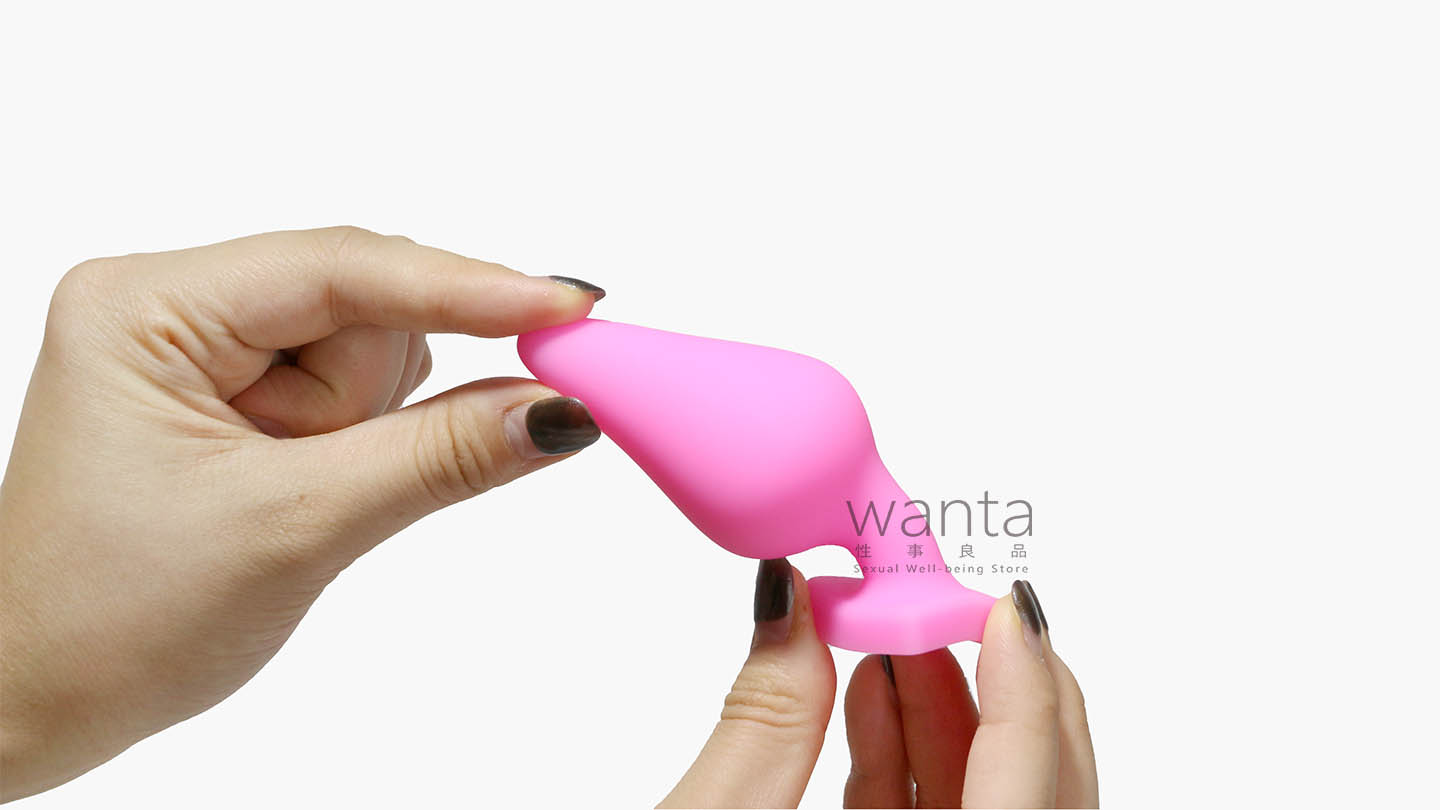 Blush Play with Me Naughty Candy Heart Be Mine Plug - Pink - View 7