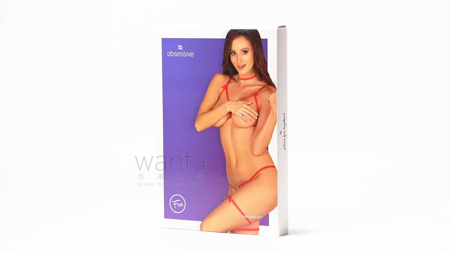 Obsessive Santasia Set - Red - Free Size - View 2
