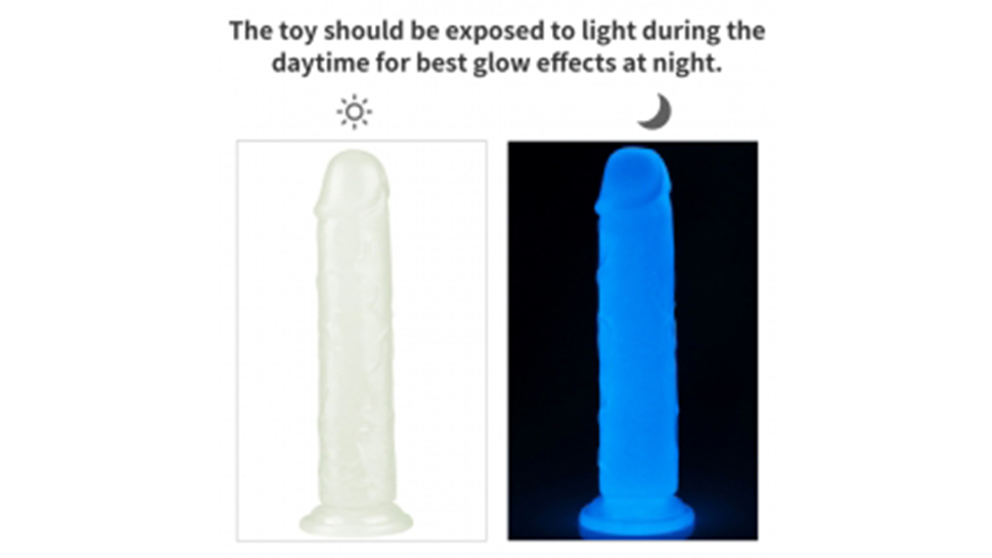 Lovetoy - 8'' Lumino Play Dildo - View 3