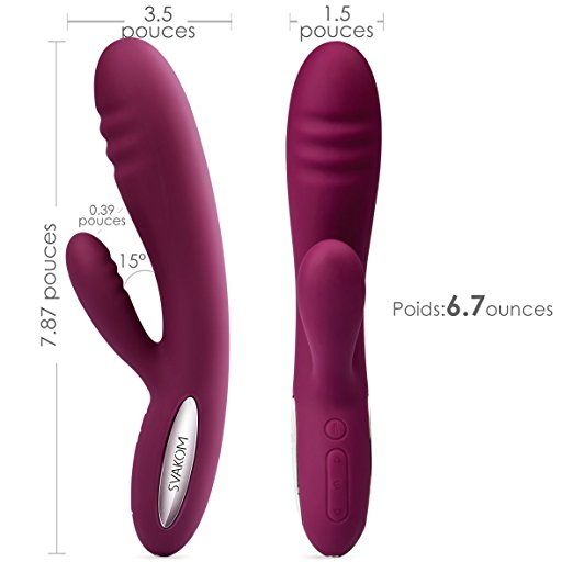 Svakom Adonis Ribbed Warming Vibrator - View 6