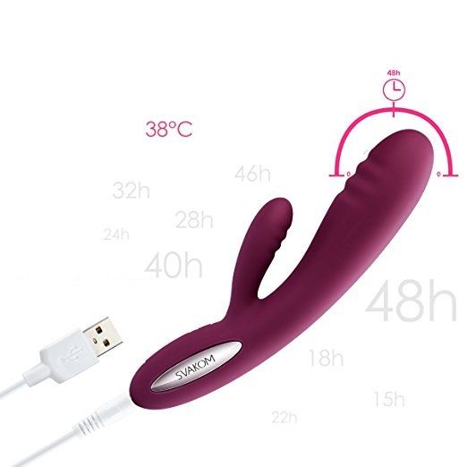 Svakom Adonis Ribbed Warming Vibrator - View 7