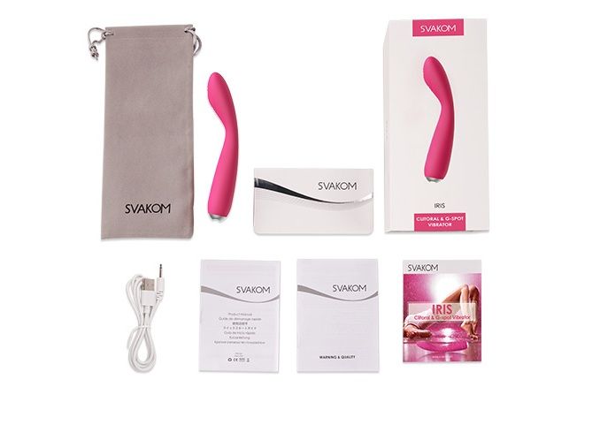 Svakom Iris Clitoral & G-spot Vibrator - View 11