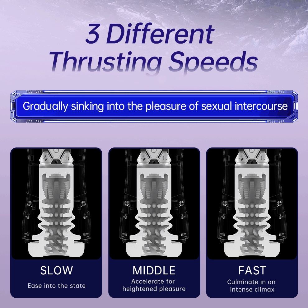 Drywell - Dva Thrusting Masturbator - Dark Grey - View 6