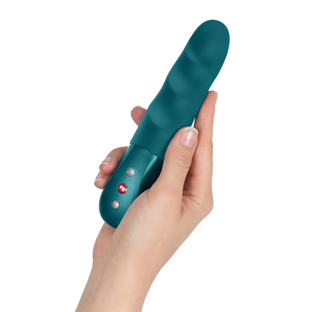 Fun Factory - Stronic Petite Thrusting Pulsator - Bottle Green - View 3